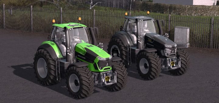 Мод трактор DEUTZ-FAHR 9 SERIES FINAL Farming Simulator 2017