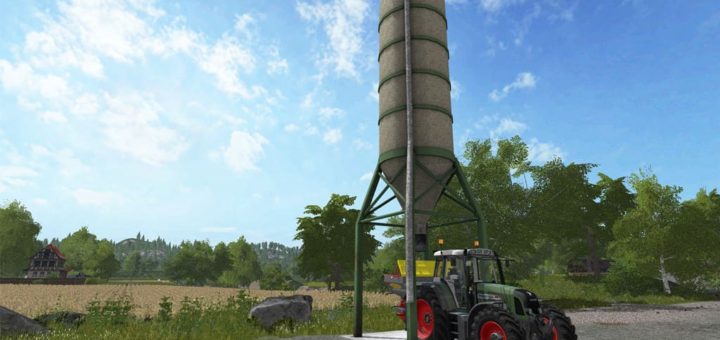 Мод FERTILIZER SILO V1.0.0.0 Farming Simulator 2017