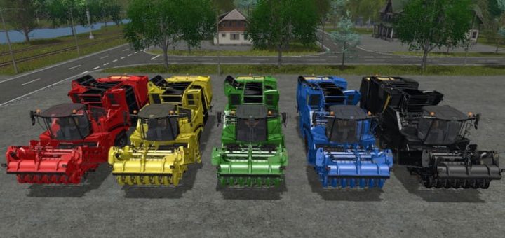 Мод комбайн GRIMME MAXTRON 620 V1.2.0 Farming Simulator 17