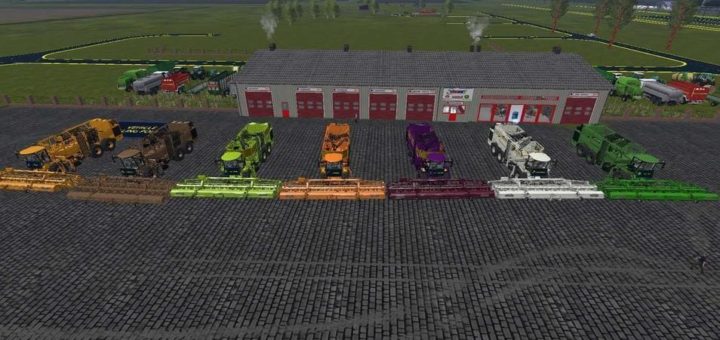 Мод комбайн HOLMER TERRADOS T4 40 HR20 VASZICS V2.0 FS17