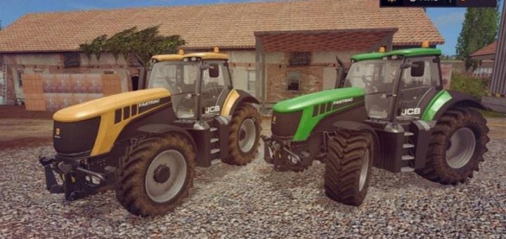 Мод трактор JCB FASTRAC 8000 V1.2 FS17