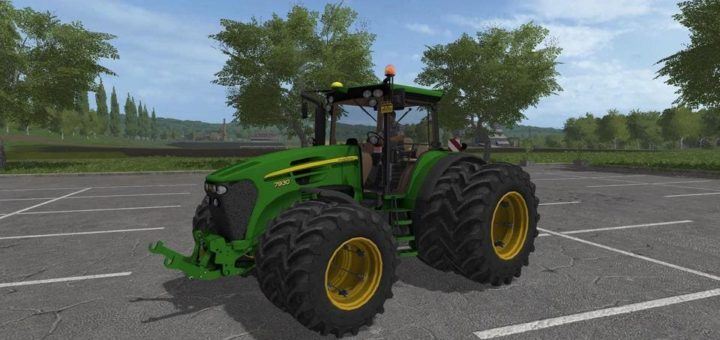 Мод трактор JD7930 TWINWHEELS V1.0 FS17