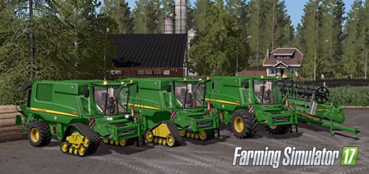 Мод комбайн JOHN DEERE T660I/T670I V4.1 FINAL FULL FS17