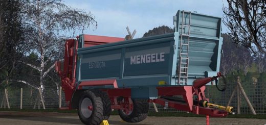 Мод прицеп MENGELE ES10000 TA [EXTERNE MODDER] V1.0.0.1 FS17