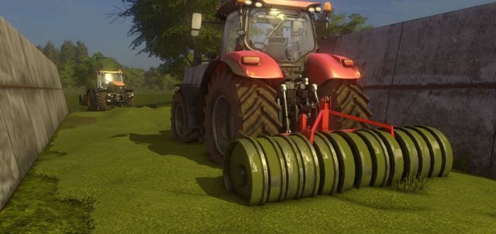 Мод катки METALTECH SILO-ROLLER PACK V1.0.0.0 Farming Simulator 2017