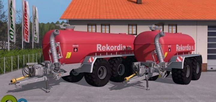 Мод ПАК прицепы REKORDIA ML V1.1.0.3 Farming Simulator 2017