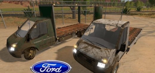 Мод Ford Transit v2.0 Farming Simulator 17