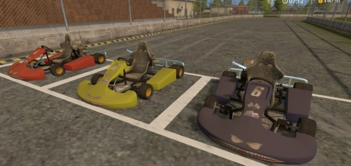 Мод GoKart v2.0 Farming Simulator 17