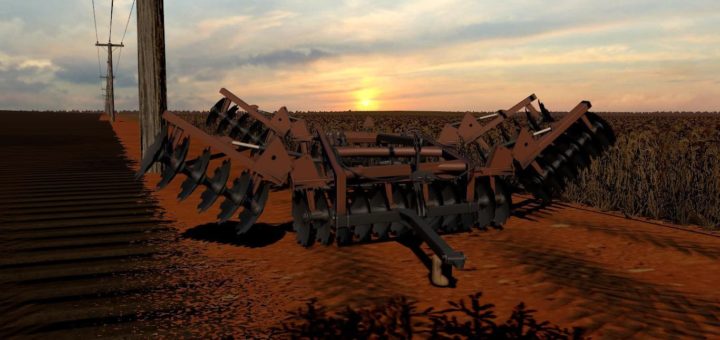 Мод плуг BALDAN CRI-E 36 DISCOS TECHFARM V1.0.0.1 FS17