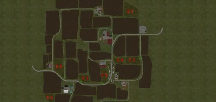 Мод карта CUXHAVENER UMLAND V1.1.0.0 FS17
