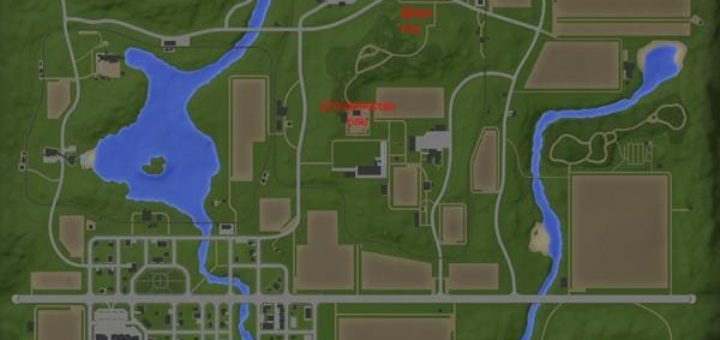 Мод карта DORF GODSHORN V1.3.0.0 Farming Simulator 2017