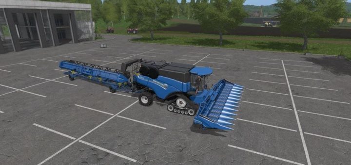 Мод комбайн NEW HOLLAND CR1090 PACK V1.0 Farming Simulator 2017