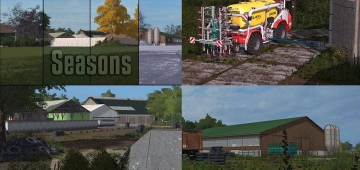 Мод карта GEMEINDE RADE RELOADED V3.0.1.0 Farming Simulator 17