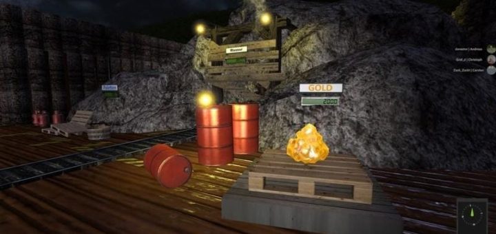 Мод производство GOLD MINE V1.0 Farming Simulator 2017