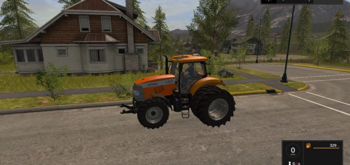Мод трактор Камаз KAMAZ T-215 V1.0 Фарминг Симулятор 2017