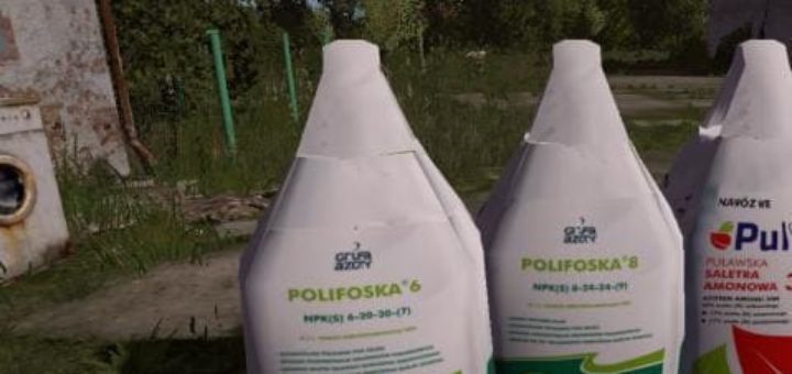 Мод POLISH FERTILIZERS BIG BAG V2.0 Farming Simulator 2017