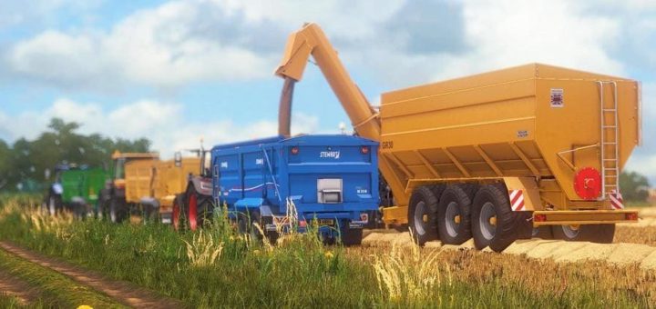 Мод прицеп RICHARD WESTERN GR30 V1.0.0.1 Farming Simulator 17