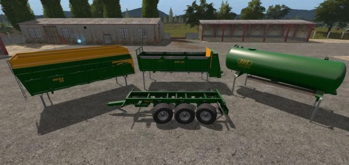 Мод ПАК ZDT MEGA-25 V1.0.0.0 Farming Simulator 2017