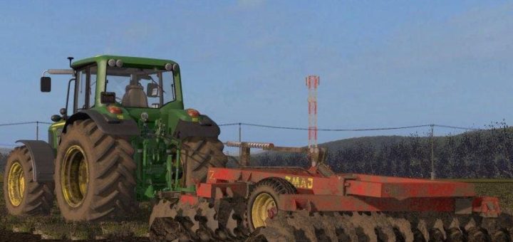 Мод культиватор ZMAJ Z828 V1.0 Farming Simulator 2017