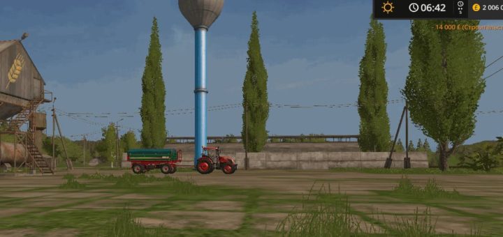 Мод водонапорная башня WATER TOWER V1.0.0.0 FS17