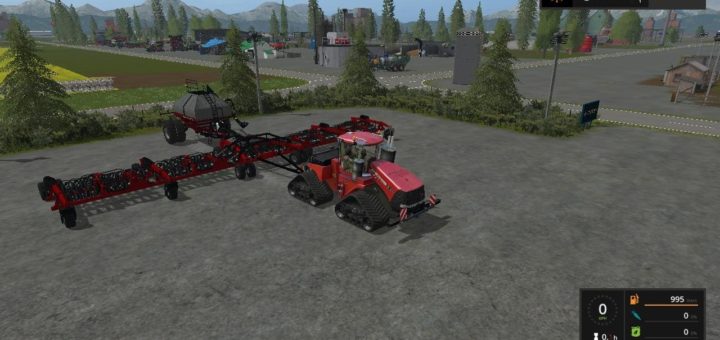 Мод сеялка CASEIH SEEDER 22M V1.0 Farming Simulator 17