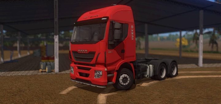 Мод тягач IVECO HI-WAY V1.0.0.0 Farming Simulator 2017