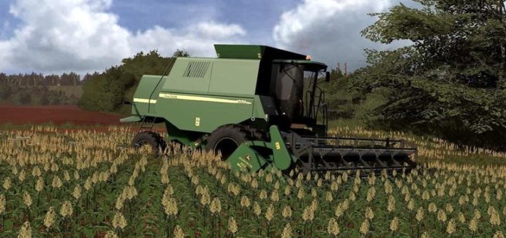 Мод комбайн JOHN DEERE 1550 V1.0 Farming Simulator 2017