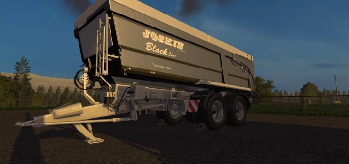 Мод прицеп JOSKIN TRANS SPACE 7000 V1.0.0 Farming Simulator 2017