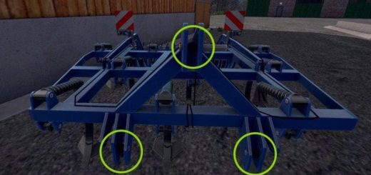 Мод культиватор KOCKERLING TRIO 300M – DH V1.0 Farming Simulator 17