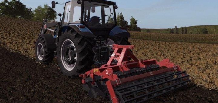 Мод культиватор METALFACH U741 3M V1.0 Farming Simulator 2017