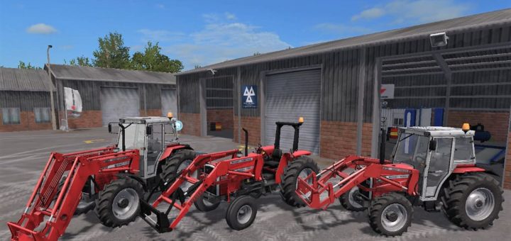 Мод ПАК MASSEY FERGUSON 300 SERIES PACK V1.0 Farming Simulator 2017