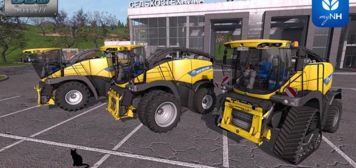 Мод комбайн NEW HOLLAND FR850 LITE V1.0 Farming Simulator 2017
