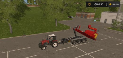 Мод Щеподробилка WOOD CHIPPER XYLOCHIP 500T V1.0.0.0 Farming Simulator 2017