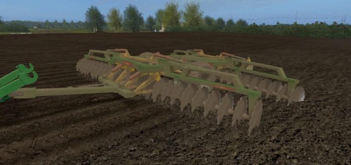 Мод культиватор FRADISC 6000 V1.0 Farming Simulator 17