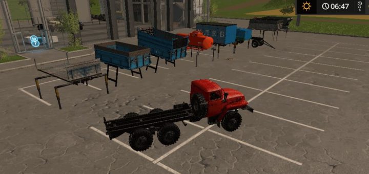 Мод ПАК Урал модуль v1.0.0.1 Фарминг Симулятор 2017
