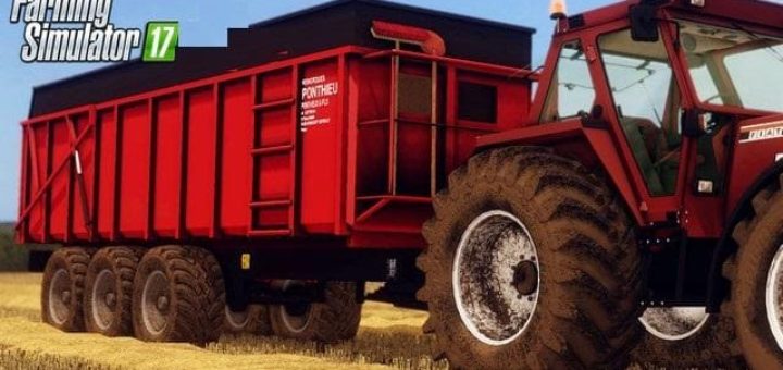 Мод прицеп BENNE PONTHIEUX 24T V1.0.0.0 Farming Simulator 17