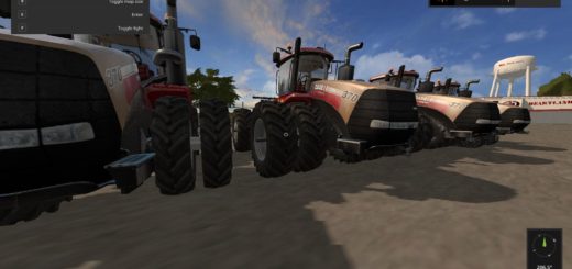 Мод трактор CASEIH STEIGER USA V2.0 Farming Simulator 17