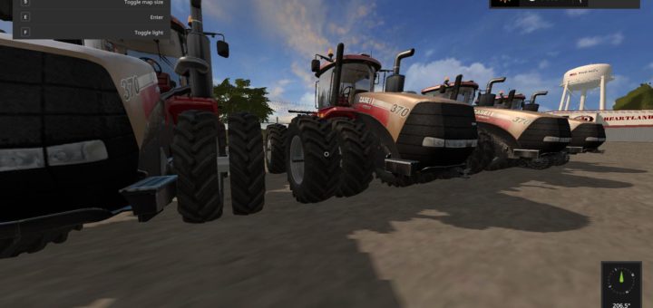 Мод трактор CASEIH STEIGER USA V2.0 Farming Simulator 17