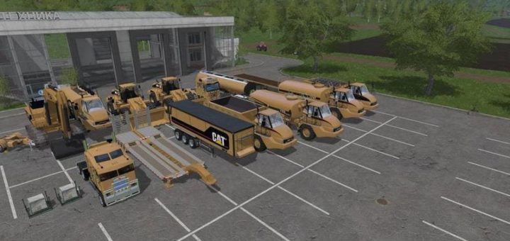 Мод ПАК CAT PACK UPDATE v2.0 FS17