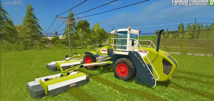 Мод сенокосилка Claas Cougar 1400 Farming Simulator 17