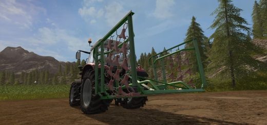 Мод полольник DUVELSDORF GRASSLAND HARROW V1.0.0.0 FS17
