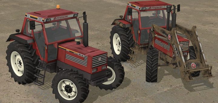 Мод трактор FIATAGRI 180-90 V1.0.0.0 Farming Simulator 17