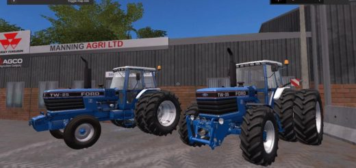 Мод ПАК Ford TW Pack v1.2.0 Farming Simulator 2017