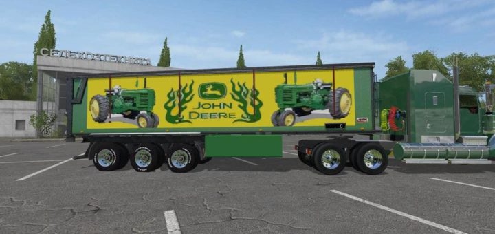 Мод прицеп GREEN ENVY V1.0 Farming Simulator 2017