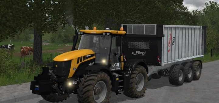 Мод трактор JCB 3230 XTRA V1.1 Farming Simulator 2017