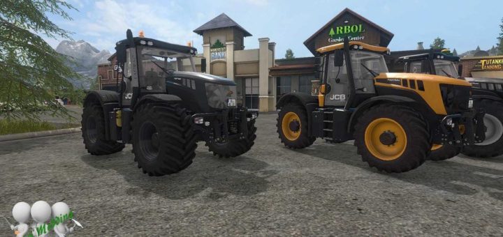 Мод трактор JCB FASTRAC 3000 XTRA v 1.5.1 DH BY BONECRUSHER6 FS17
