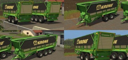 Мод ПАК прицепы KRONE TX PACK DH V1.0 Farming Simulator 2017