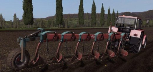 Мод плуг KVERNELAND BE 6 V1.0 Farming Simulator 2017