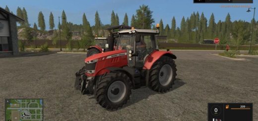 Мод трактор Massey Ferguson 6613 v1.1.0 Farming Simulator 17