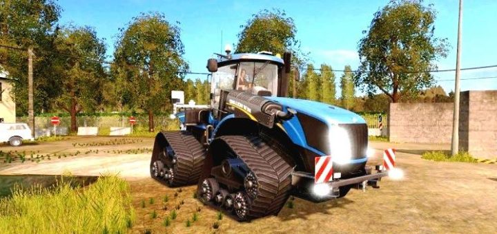 Мод трактор New Holland T9.700 Smart Trax v1.0.0 Farming Simulator 17